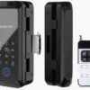 Smart Digital Lock for Glass Door - Fingerprint, Passcode, Manual Key, Remote