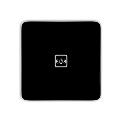 Teqooz Doorbell Touch Switch Panel (2M) (Black)