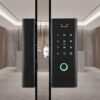 Smart Digital Lock for Glass Door - Fingerprint, Passcode, Manual Key, Remote - Image 2