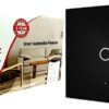 24 Amp Heavy Load Smart Wi-Fi + Bluetooth Touch Switch (Black)