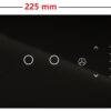 Teqooz 2-Switch + 1 Fan Regulator + 1 Heavy Socket Smart Wi-Fi Touch Switch Panel (6M) (Black) - Image 6